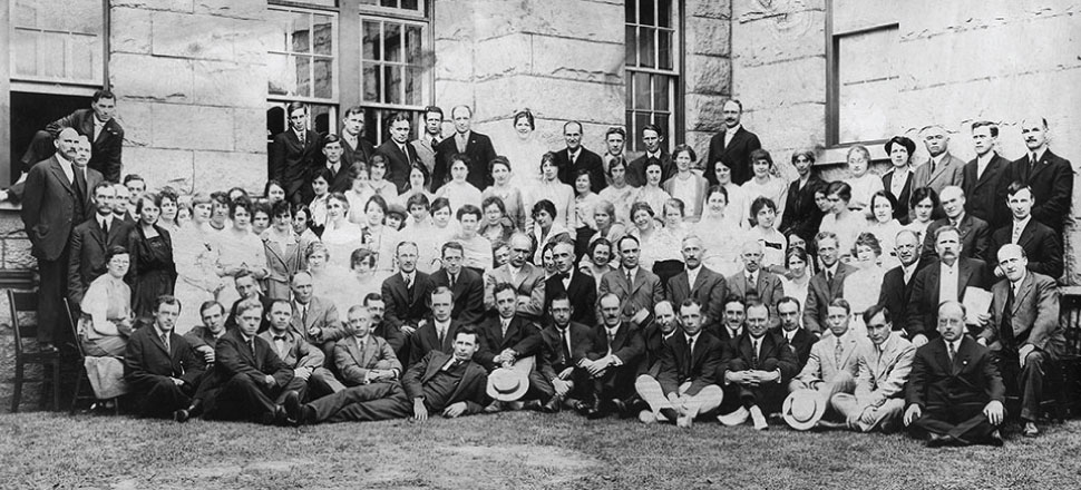 UBC's first graduating class, 1916